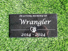 Pet Memorial Stone Grave Marker Headstone Plaque Cat Dog Cemetery Tombstone T7