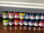 30 Jacquard Dye-na-flow Fabric Paints  Some Used  Some Unopened