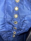 Late 1870s Victorian Day Dress Blue In Great Condition
