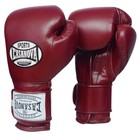 Casanova   Boxing Gloves - Leather Training Gloves - Burgundy - Boxing Gloves