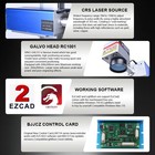 Uv 5w Laser Engraving   Cutting Machine For Wood Glass Leather Slate And Metal