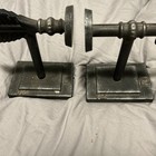 Black Metal Arrow Bookends Set Of 2