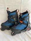 K2 Raider Pro Pack Adjustable Inline Skates Us 4-8 Blue Black Orange