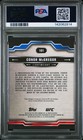 2025 Topps Chrome Ufc Conor Mcgregor  101 Orange Refractor 03 25 Psa 9