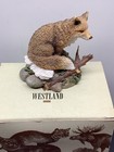 Rare Mint  Westland Fox On A Rock Figurine New Old Stock 3 5   t  3411