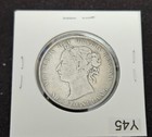 Newfoundland 1899 50 Cents     Victorian Silver Coin   y45 