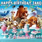 Ice Age Personalised Custom Banner Backdrop Party Supplies Birthday Gift