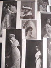 Burr Mcintosh Monthly Antique Cut Photo Lot Of Formal Women C1905  qty 15 Pages 