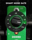 Donner Noise Killer Hard soft Mode Noise Gate Effect Pedal Reduction True Bypass