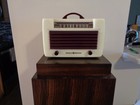 Catalin General Electric Radio L-570 In Alabaster And Merlot