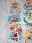 Vintage Hallmark Doll Cards 8 Pc Some 1948 Land Of Make Believe Crafts Decor