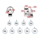 Stainless Steel Male Chastity Device Realistic Cage Men Metal Locking Belt Cc729