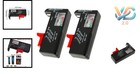 2 Pack Battery Tester  Universal Battery Checker For Aa   Aaa   C   D   9v