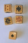 Vintage 1 2    Poker Dice Catalin Bakelite 