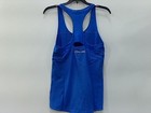 Adidas Running Cross Tank Top Size M Blue Racerback Athletic Activewear