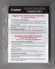 New Sealed Canon Eos R Camera Instruction Manual In English French Spanish