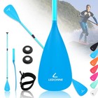 Adjustable 4-piece Sup Paddle - Lightweight Portable Kayak Oar  Aluminum Shaft 