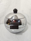 West Bend Penguin Hot Cold Server Ice Bucket Barware Mcm Chrome Vintage Barware