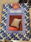 4 Hemp Macrame Bead Jewelry Craft Projects Books