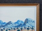 Folk Art Aboriginal Artist Lindberg Inkamala From Arunta Gallery Australia Frame