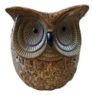 Ceramic Porcelain Owl Lamp Vintage Retro Night Light