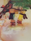 Vintage Hopi Kachina Wall Art By Lowell Talashoma  Sr  Polished Stone D12