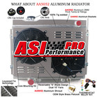 4 Row Radiator shroud Fan For 1967-1970 Ford Mustang mercury 390 428 429 Engines