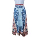 New Westport Boho Skirt Plus 1x Festival Long Stretch Elastic Waist Geometric 
