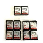 Sandisk 64gb Ultra Plus Sd Memory Card  Class 10 uhs-1  80mb s High Performance