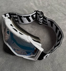 Scott Prospect Mx Motocross Goggles White Chrome Lens Atv Dirt Bike Nib