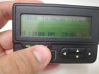 Tested Motorola Rare Black Pager Beeper Pajer Pager Link Vintage Russian