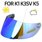 Revo Blue Photochromic Face Shield Helmet Visor For K1 K1s K5 K3sv K5s
