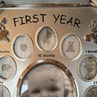 Malden International Designs 13 Opening Silver Baby Picture Frame Novelty