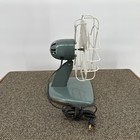 Vintage 1950s Superior Electric 853 Desk Table Fan Mid Century Green Metal Usa