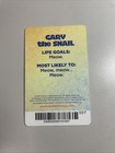 Dave   Buster s Spongebob Squarepants Gary The Snail Rare Coin Pusher Game Card
