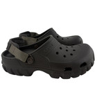 Crocs Mint Offroad Sport Clogs Black Mens 7 Womens 9 Strap Rugged Sandals Shoes