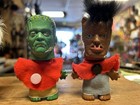 Vintage Halloween 1960   s Monster Men  Monster-niks Super Rare Hong Kong Figures