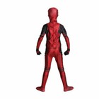 Kids Deadpool Bodysuit Boys Jumpsuit Halloween Cosplay Costume Accessories Gift