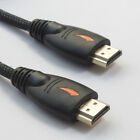 Ultra 1 4a Hdmi Cable For 3d 4k Hdtv Laptop Blu-ray Xbox - 1m - 20m Braided Lot