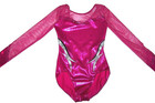 Weissman Balera Leotard Bodysuit Glitter Metallic Hologram Mystique New Women S