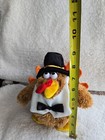 Rare Dan Dee Animated Pilgrim Turkey 9  Plush Thanksgiving Dances Sings Works 