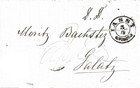 Romania 1869 - Letter  With 18 Bani Mi 20  Lp 24