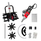 2 In 1 Electric Cement Mixer   Tiller - 1280w 6-speed Portable Soil Cultivator