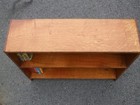 Vintage 1930s Bookcase  Quarter Sawn Golden Oak  Beautiful Grain And Colour