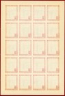 Indonesia 1949   51 Republik 5r  Imperf Sheet Of 20  Mint  Nh