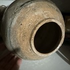 19th   early 20th C  Korean Folk Stoneware Jar Possibly  Joseon Onggi   Buncheong