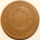 1865 - Us Two Cent Piece -  0127