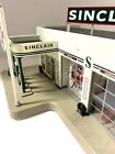 Sinclair Service Station Light Up Clock Danbury Mint Vintage Please Read