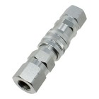 1 2  Npt Iso 16028 Flat Face Hydraulic Quick Connect Male Female Coupler Kit