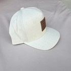 Rvca White Adjustable Strapback Baseball Cap Men   s One Size Logo Solid